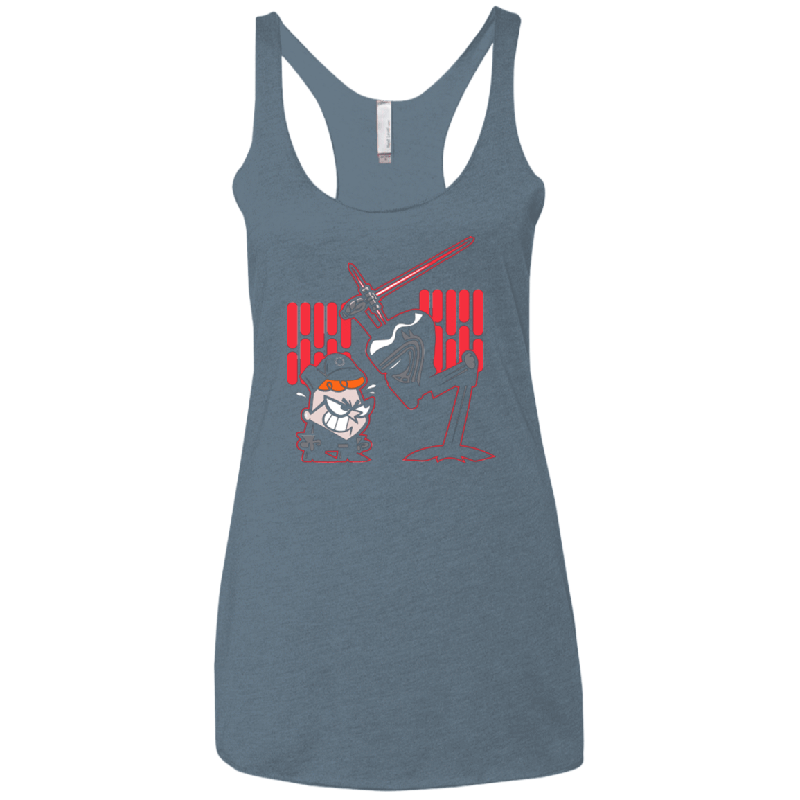 T-Shirts Indigo / X-Small Huxters First Order Women's Triblend Racerback Tank