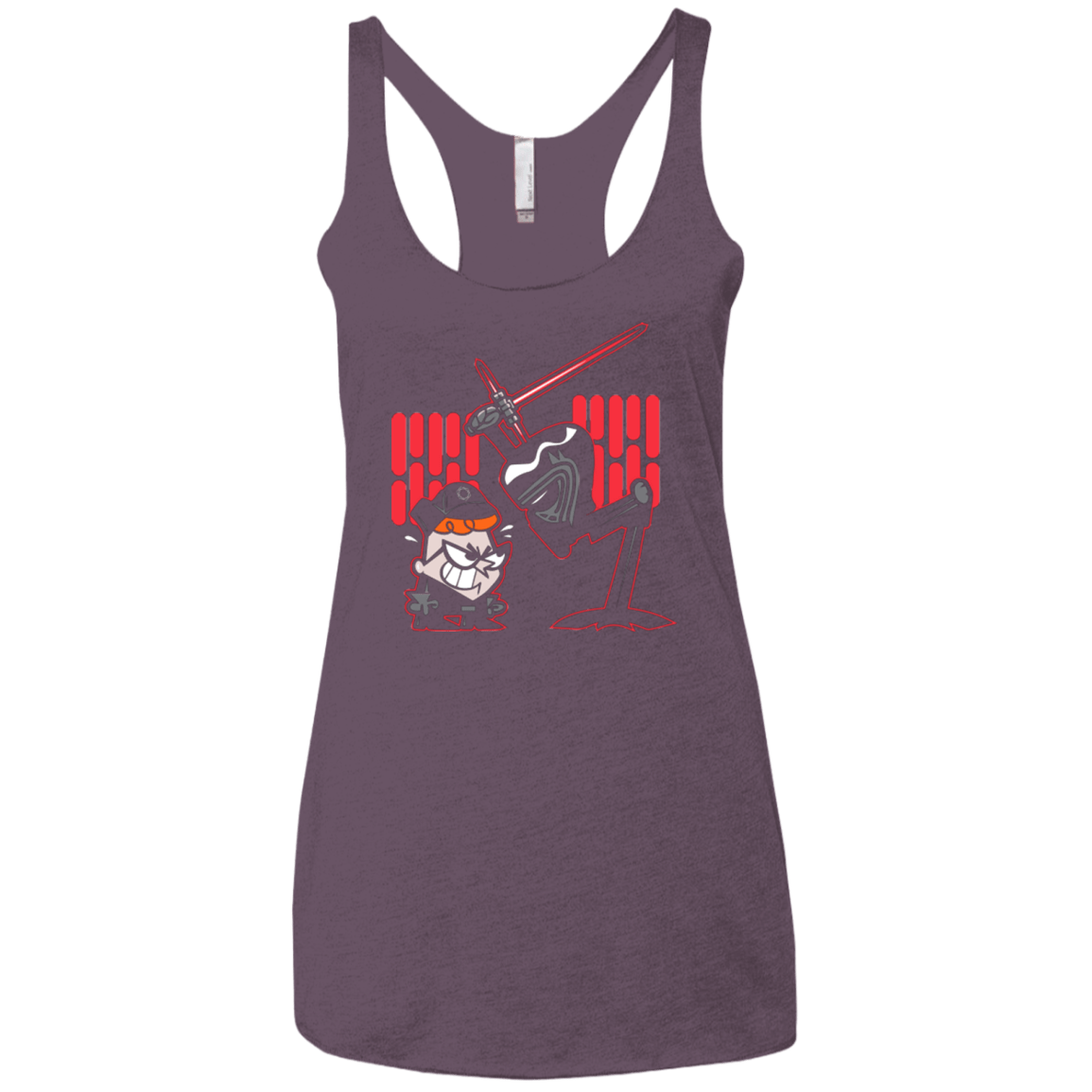 T-Shirts Vintage Purple / X-Small Huxters First Order Women's Triblend Racerback Tank