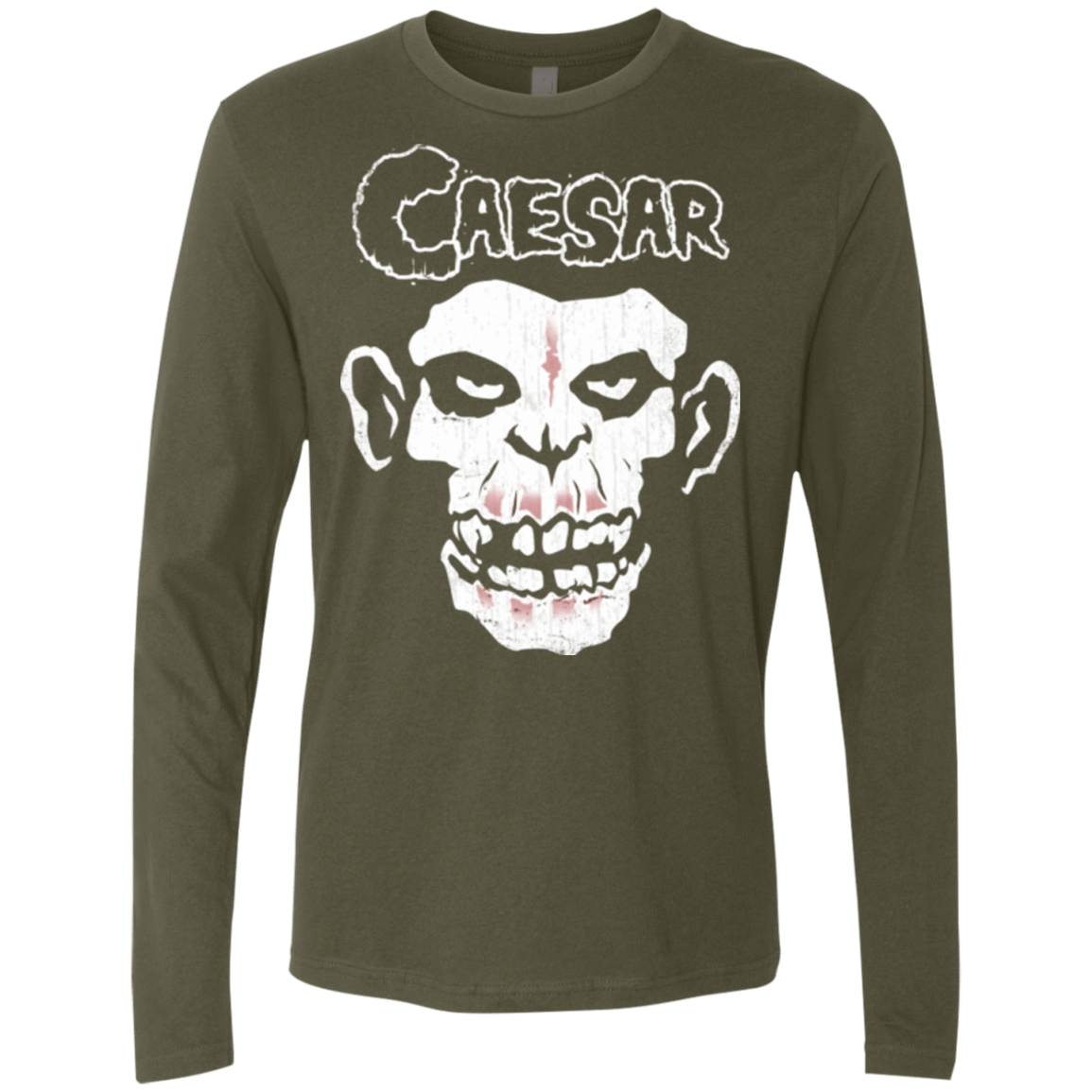 T-Shirts Military Green / Small Hybrid Moment Men's Premium Long Sleeve