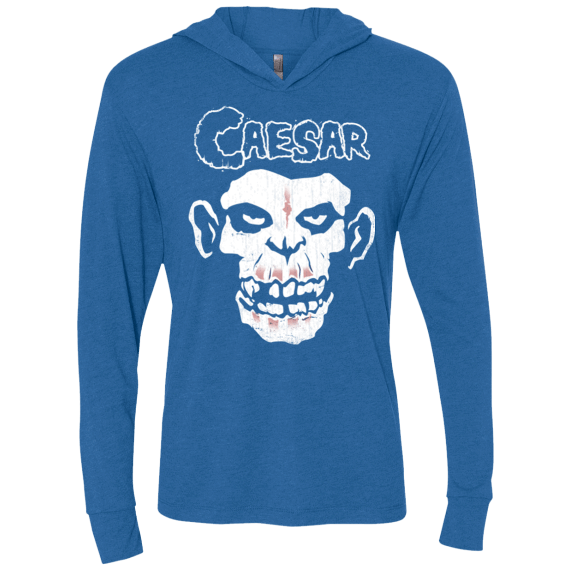 T-Shirts Vintage Royal / X-Small Hybrid Moment Triblend Long Sleeve Hoodie Tee