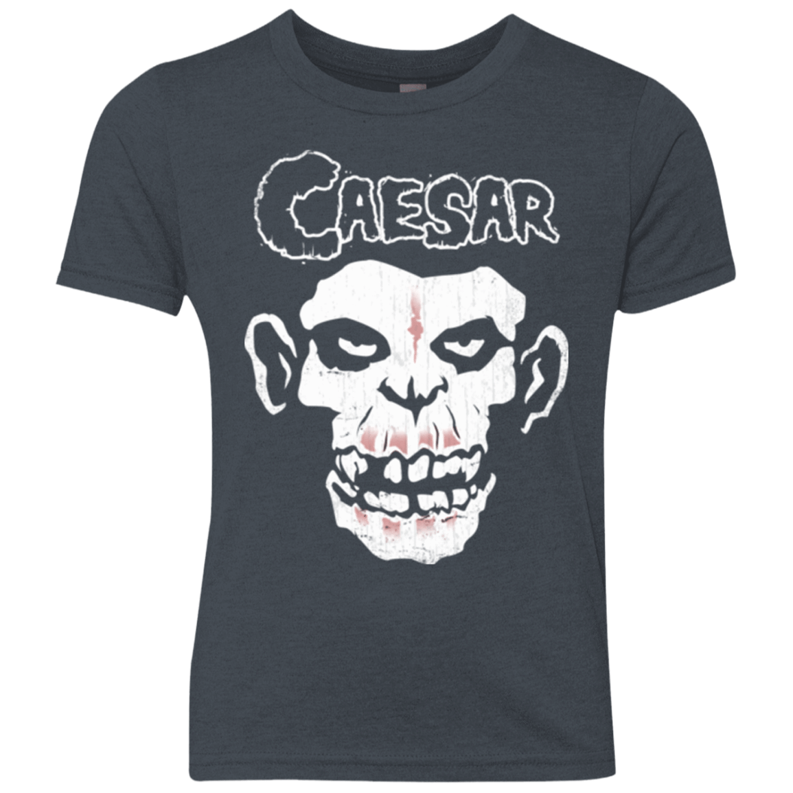 T-Shirts Vintage Navy / YXS Hybrid Moment Youth Triblend T-Shirt