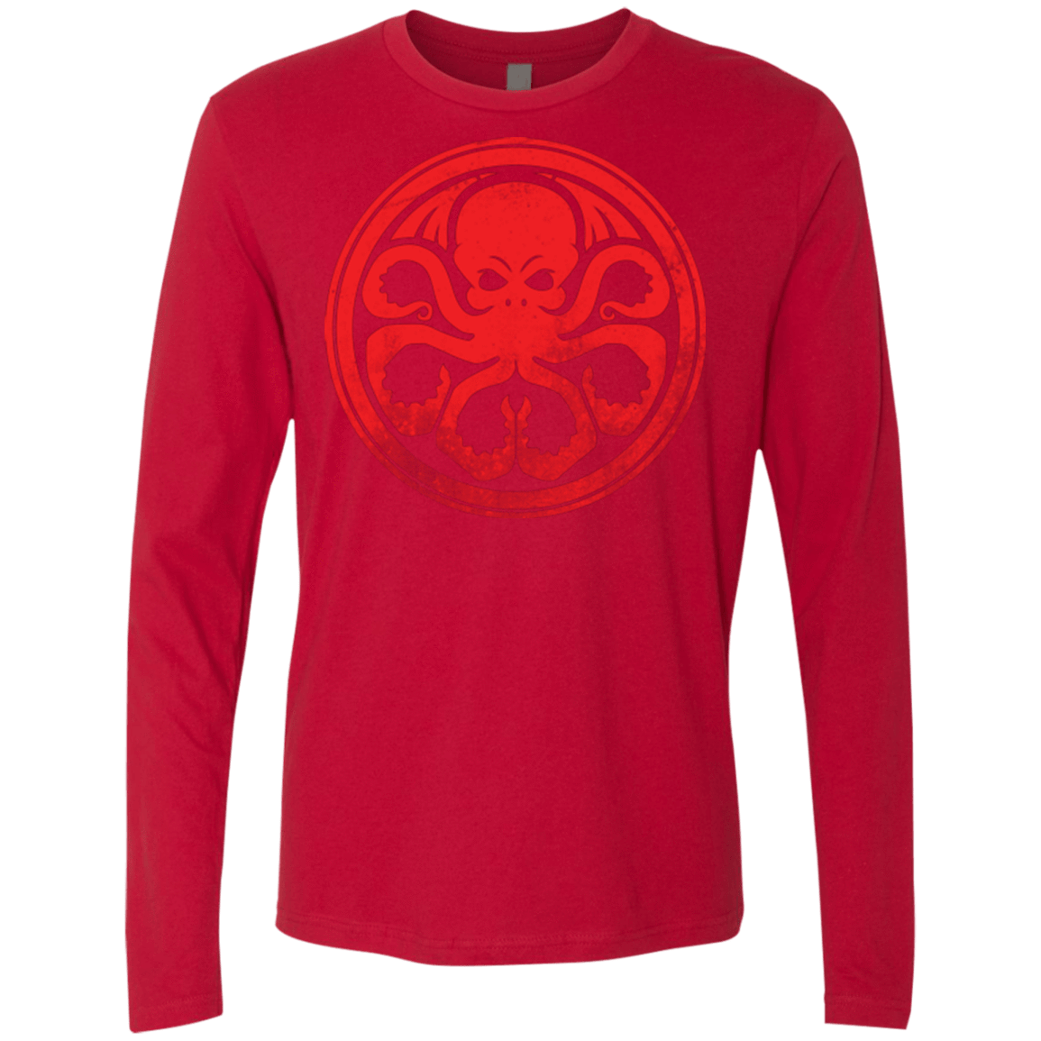 T-Shirts Red / Small Hydrulhu Men's Premium Long Sleeve