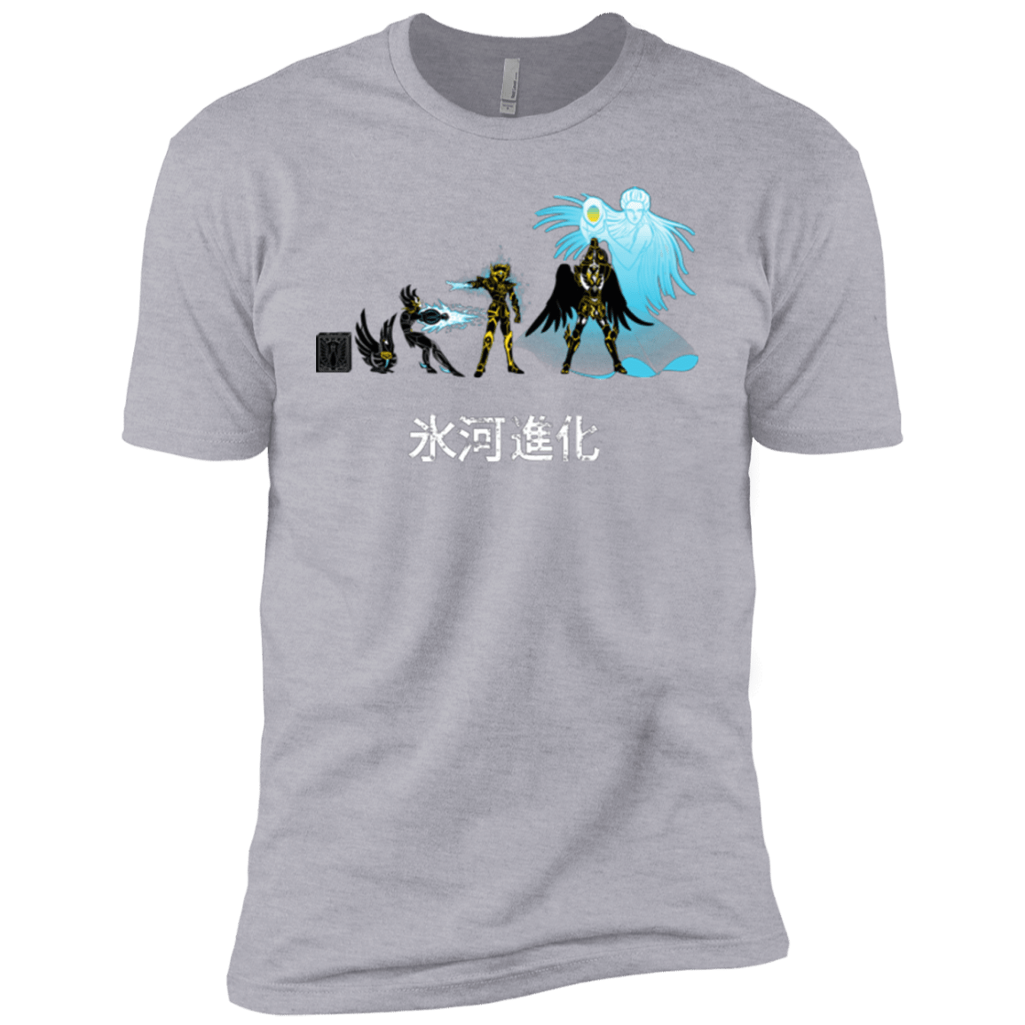 T-Shirts Heather Grey / YXS Hyoga Evolution Boys Premium T-Shirt