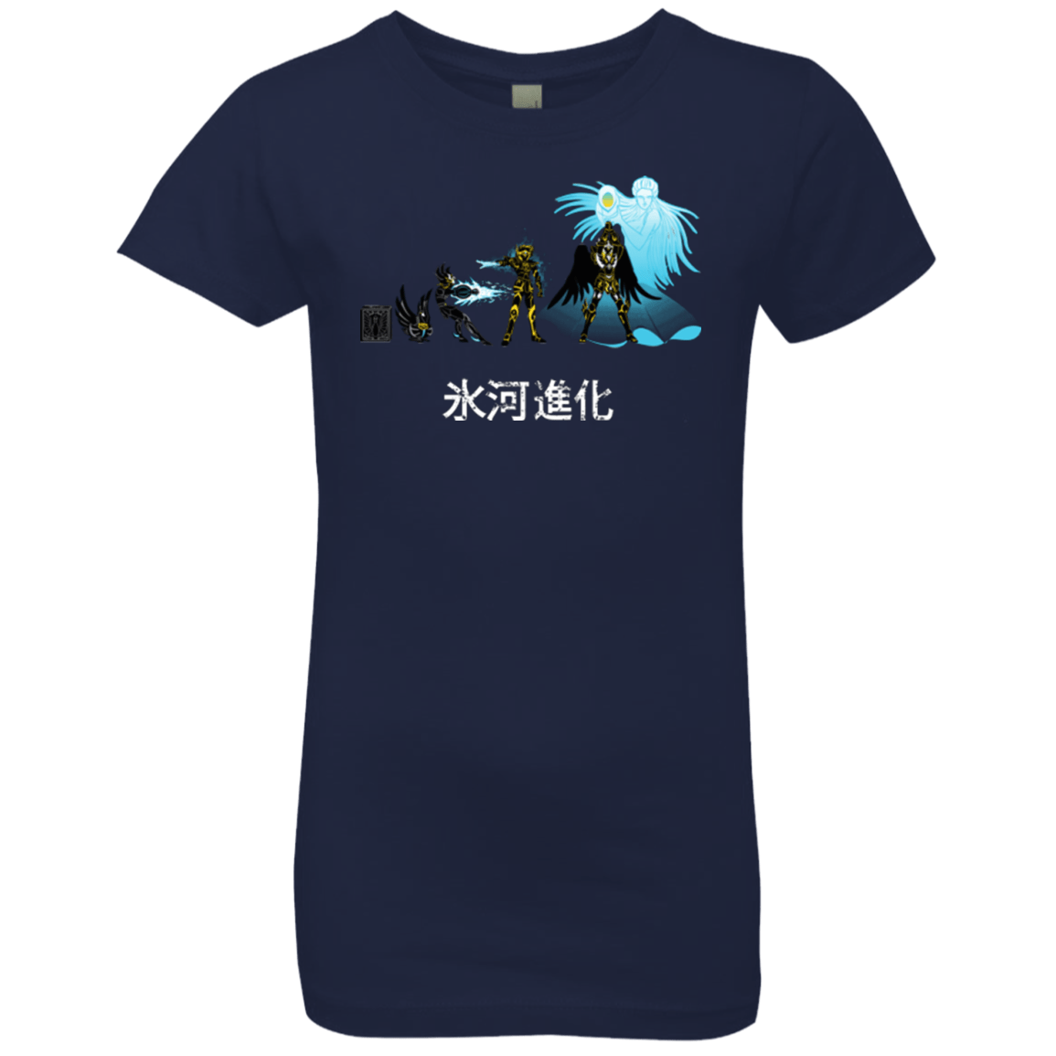 T-Shirts Midnight Navy / YXS Hyoga Evolution Girls Premium T-Shirt