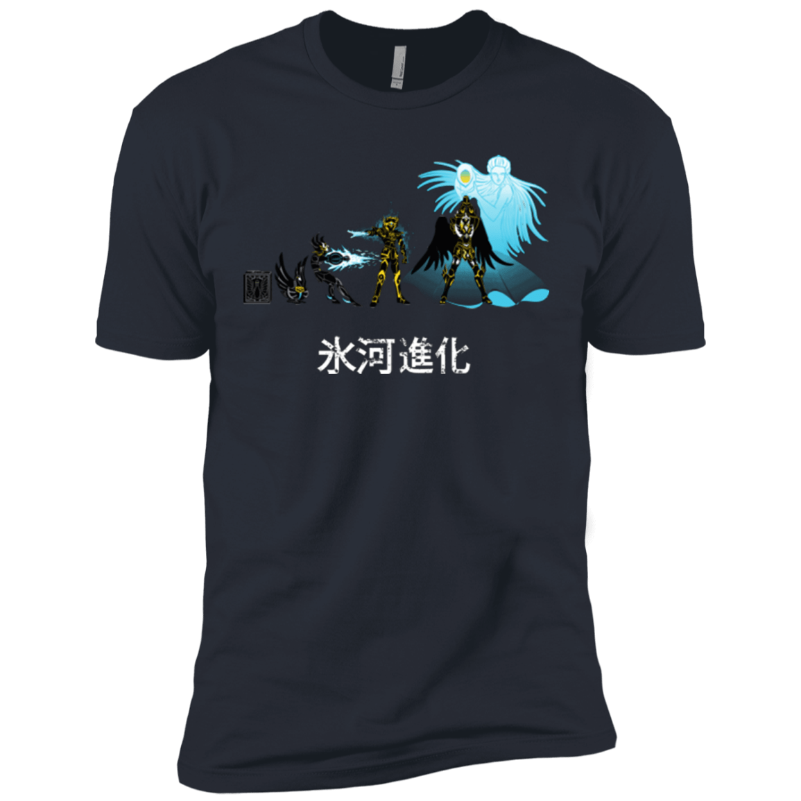 T-Shirts Indigo / X-Small Hyoga Evolution Men's Premium T-Shirt