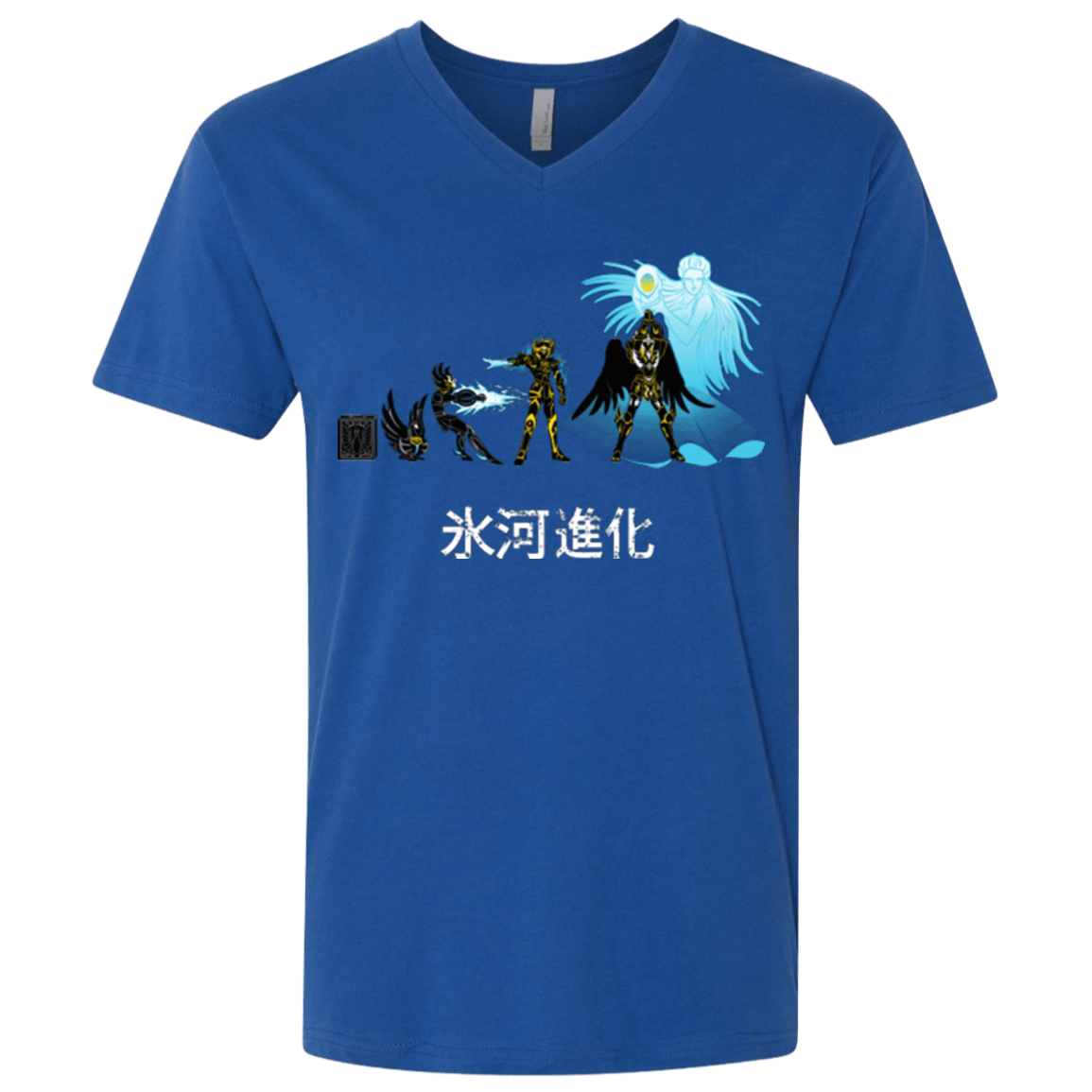 T-Shirts Royal / X-Small Hyoga Evolution Men's Premium V-Neck