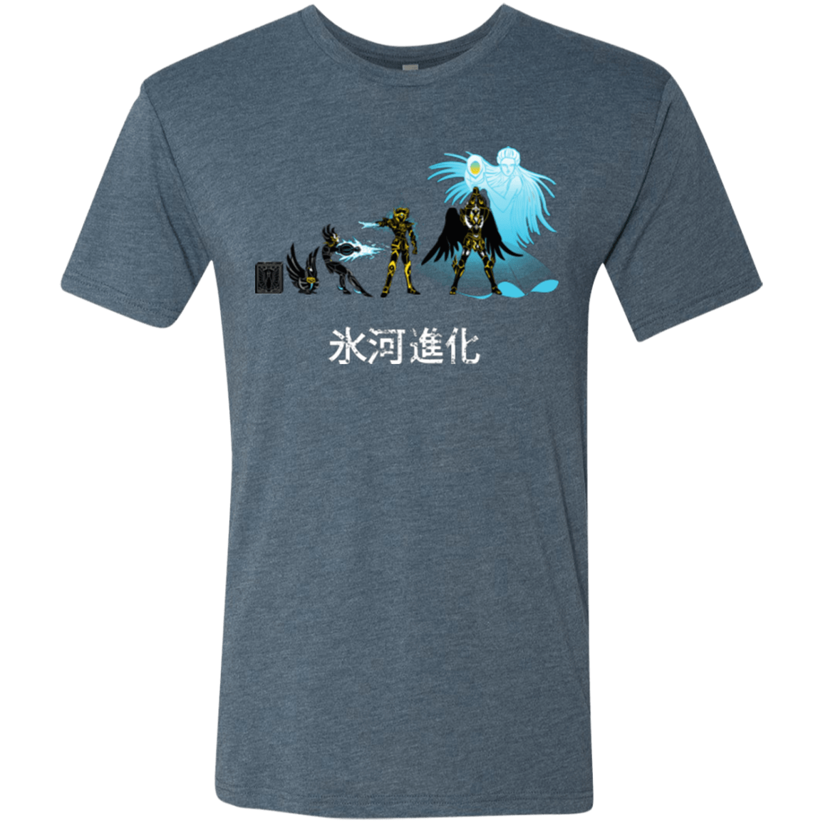 T-Shirts Indigo / Small Hyoga Evolution Men's Triblend T-Shirt