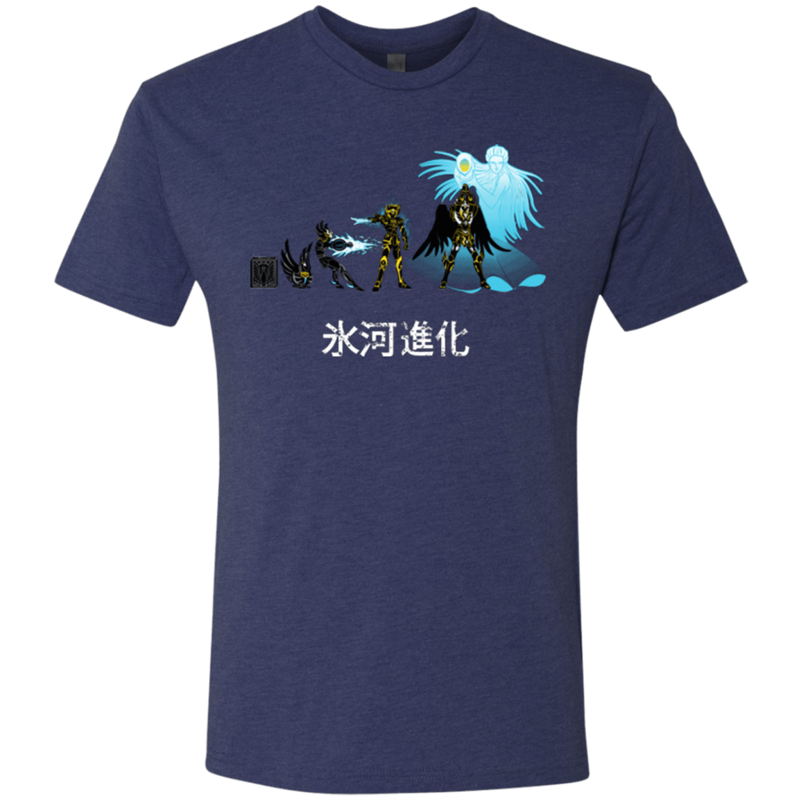 T-Shirts Vintage Navy / Small Hyoga Evolution Men's Triblend T-Shirt