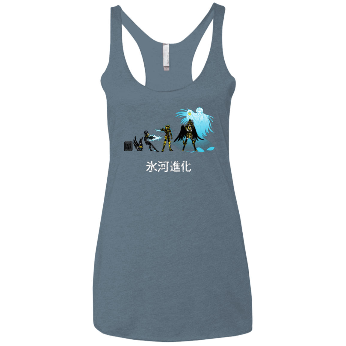 T-Shirts Indigo / X-Small Hyoga Evolution Women's Triblend Racerback Tank