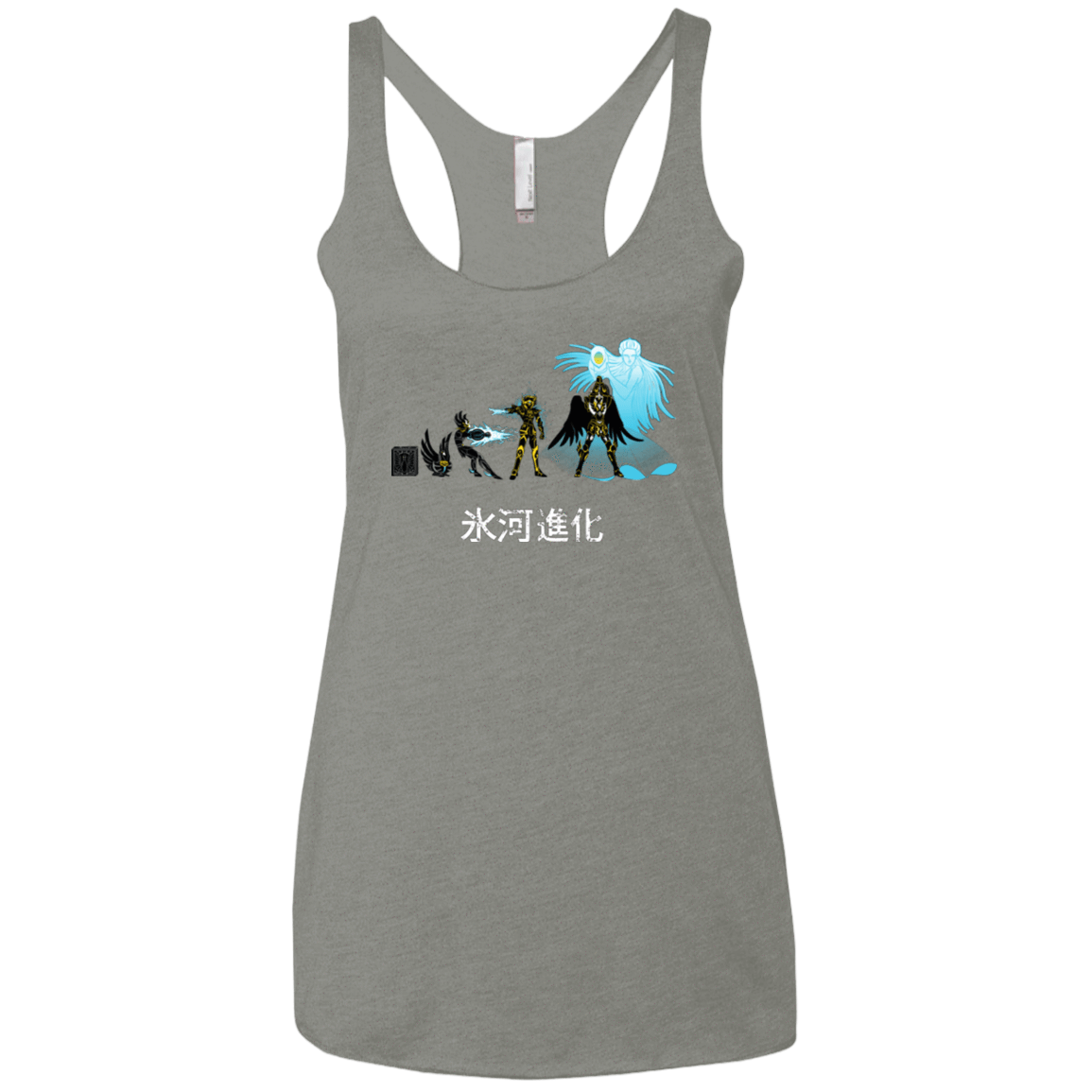 T-Shirts Venetian Grey / X-Small Hyoga Evolution Women's Triblend Racerback Tank