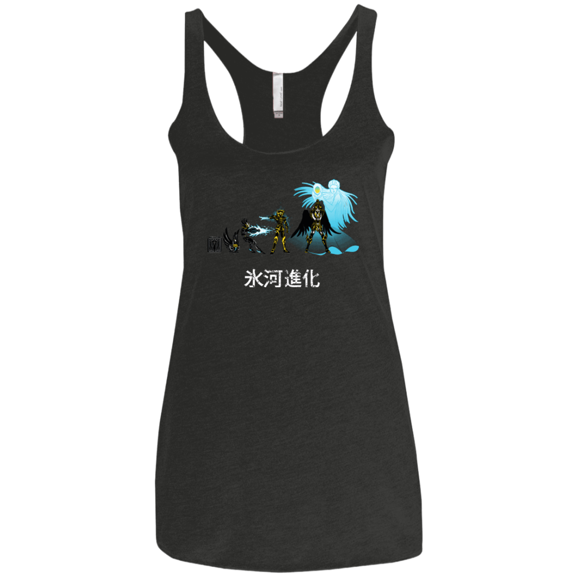 T-Shirts Vintage Black / X-Small Hyoga Evolution Women's Triblend Racerback Tank