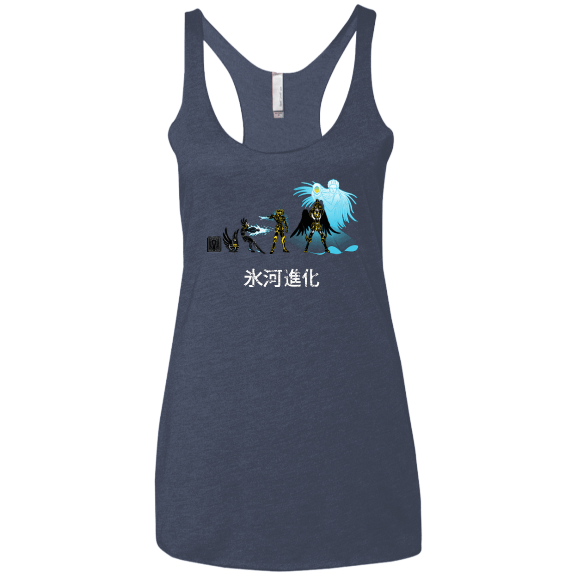 T-Shirts Vintage Navy / X-Small Hyoga Evolution Women's Triblend Racerback Tank