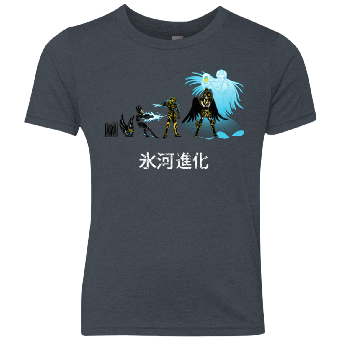 T-Shirts Vintage Navy / YXS Hyoga Evolution Youth Triblend T-Shirt