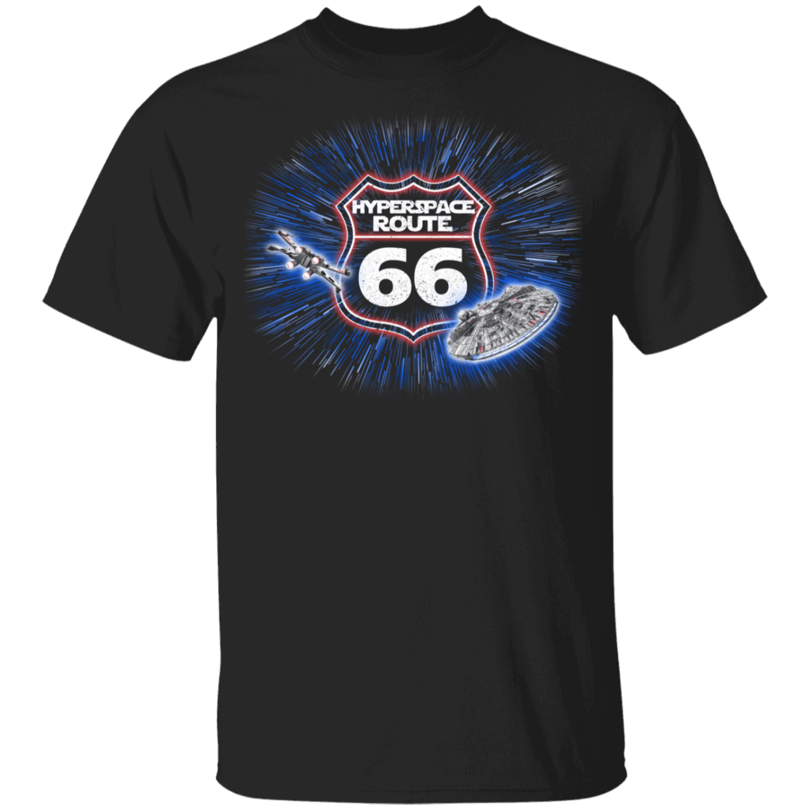 T-Shirts Black / YXS HYPERSPACE 66 Youth T-Shirt