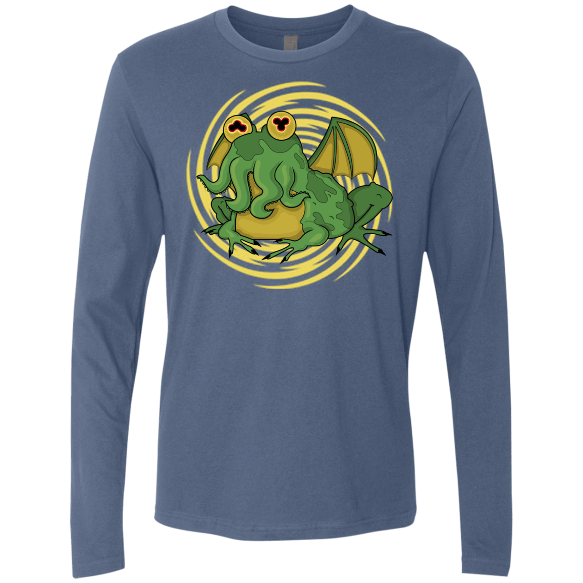 T-Shirts Indigo / S Hypnocthulhu Men's Premium Long Sleeve