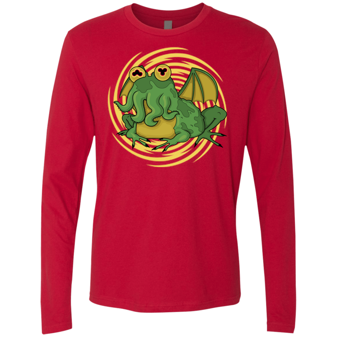 T-Shirts Red / S Hypnocthulhu Men's Premium Long Sleeve