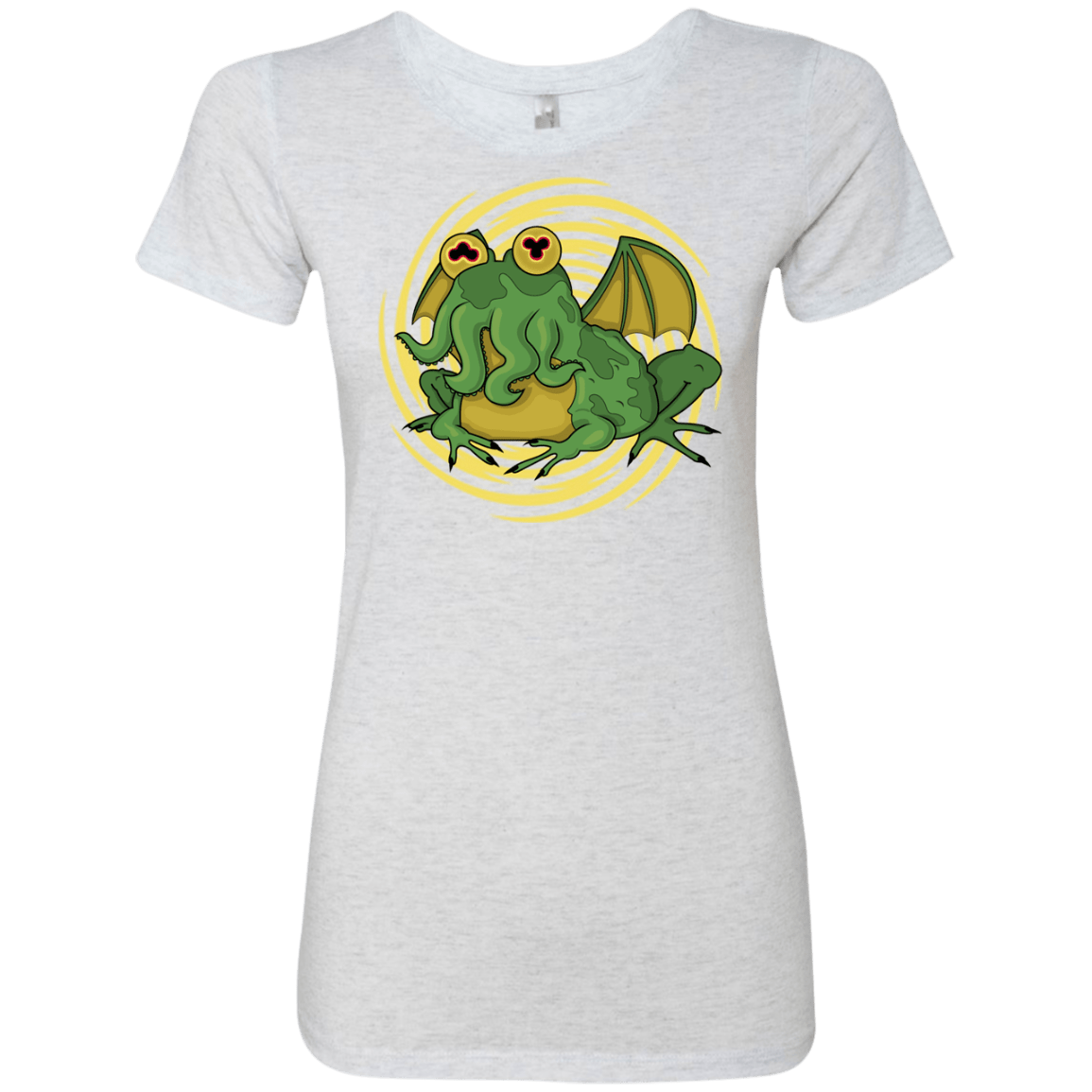 T-Shirts Heather White / S Hypnocthulhu Women's Triblend T-Shirt