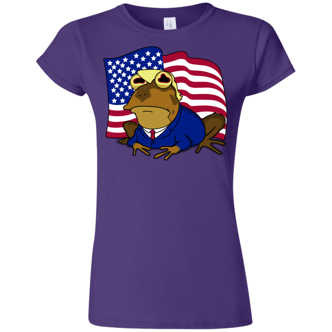 T-Shirts Purple / S hypnotrump Junior Slimmer-Fit T-Shirt