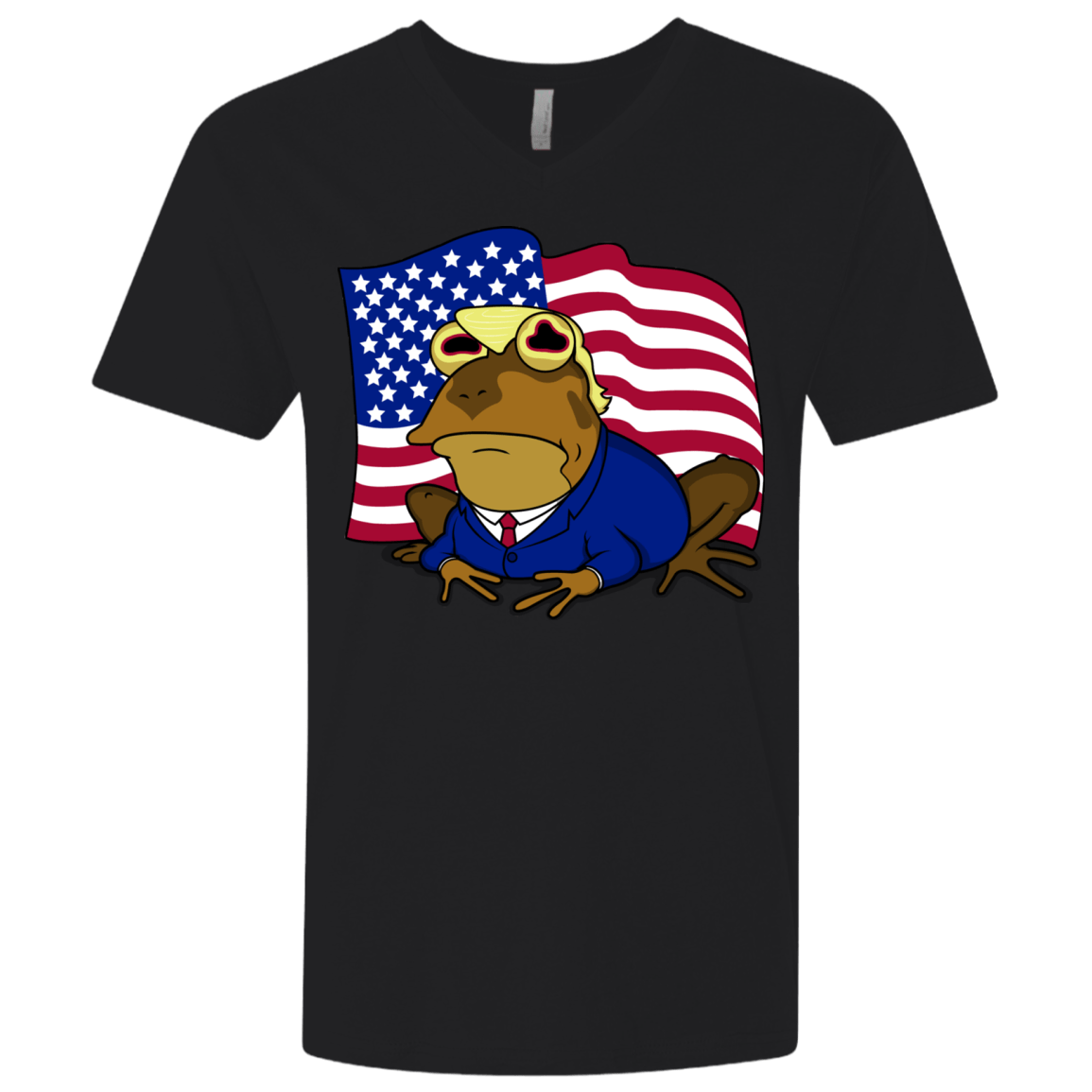 T-Shirts Black / X-Small hypnotrump Men's Premium V-Neck