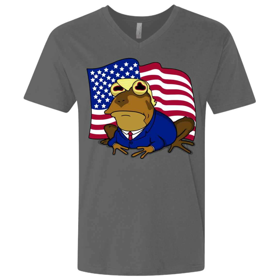 T-Shirts Heavy Metal / X-Small hypnotrump Men's Premium V-Neck