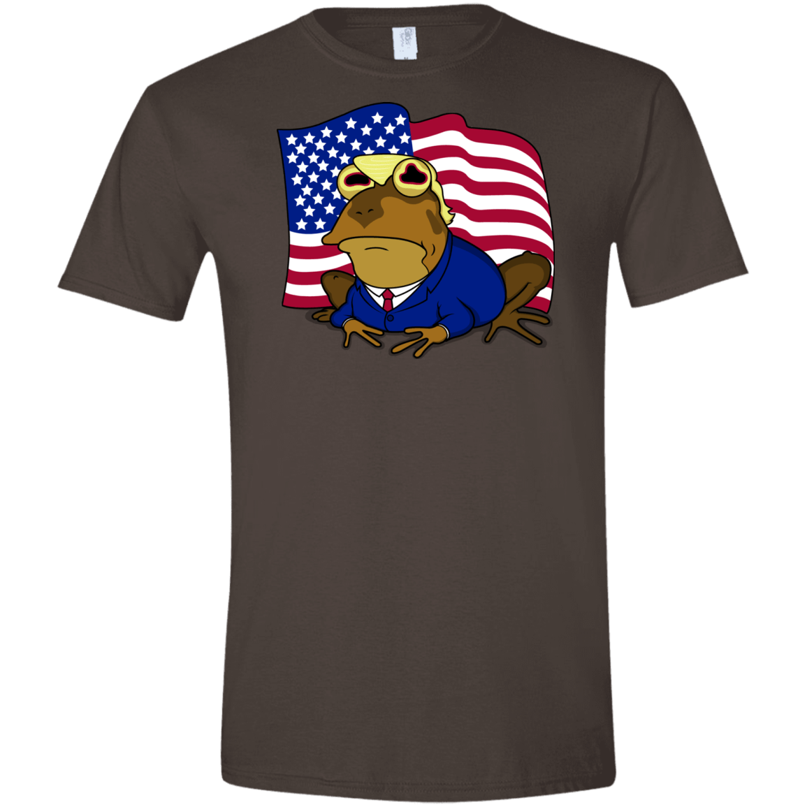 T-Shirts Dark Chocolate / S hypnotrump Men's Semi-Fitted Softstyle