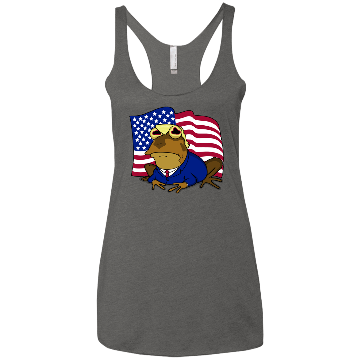 T-Shirts Premium Heather / X-Small hypnotrump Women's Triblend Racerback Tank