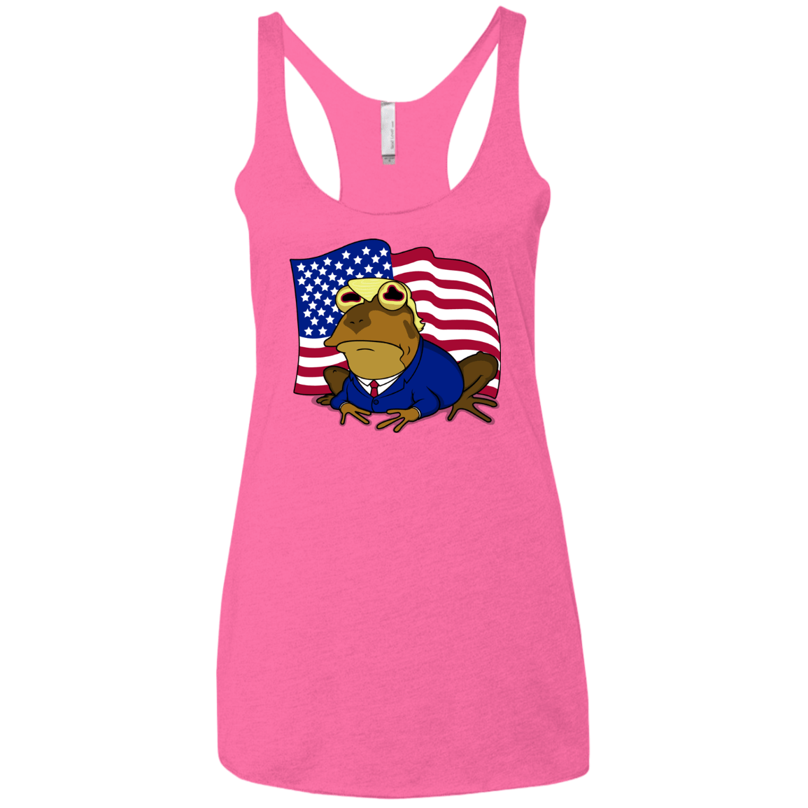 T-Shirts Vintage Pink / X-Small hypnotrump Women's Triblend Racerback Tank