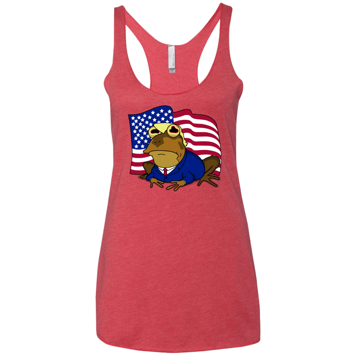T-Shirts Vintage Red / X-Small hypnotrump Women's Triblend Racerback Tank