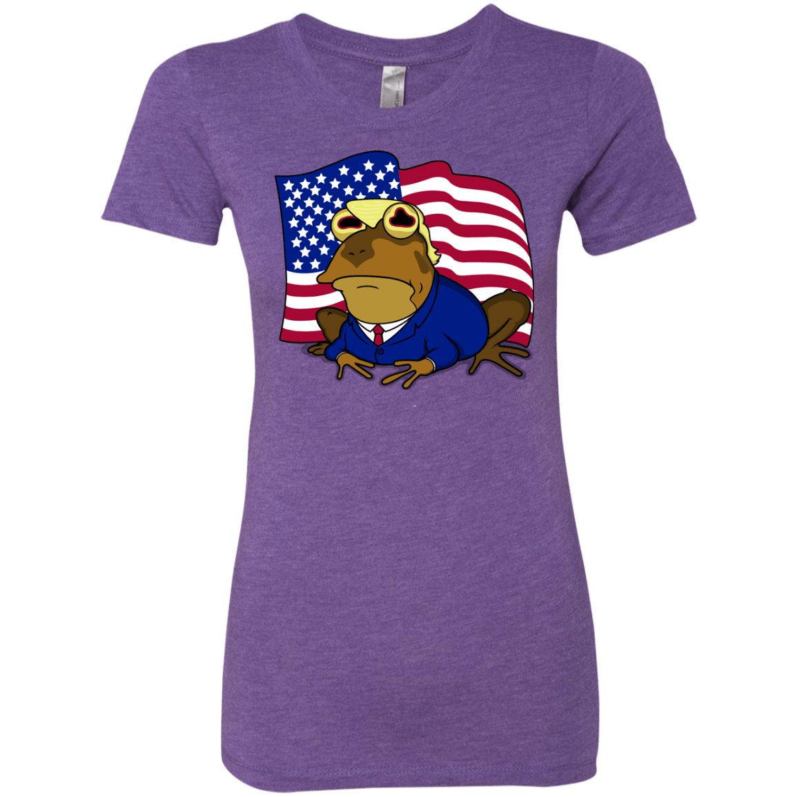 T-Shirts Purple Rush / S hypnotrump Women's Triblend T-Shirt