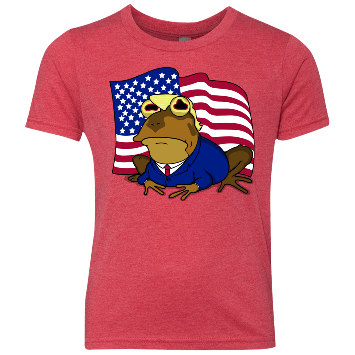 T-Shirts Vintage Red / YXS hypnotrump Youth Triblend T-Shirt