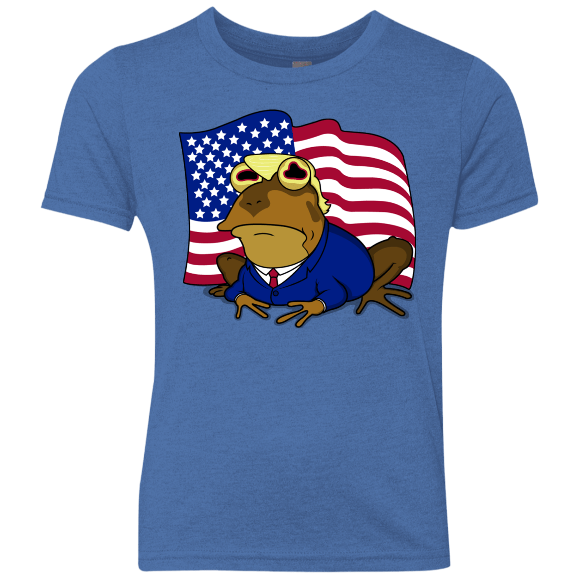 T-Shirts Vintage Royal / YXS hypnotrump Youth Triblend T-Shirt