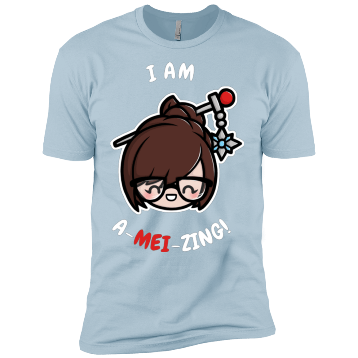 T-Shirts Light Blue / YXS I Am A Mei Zing Boys Premium T-Shirt