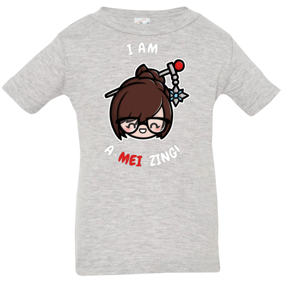 T-Shirts Heather / 6 Months I Am A Mei Zing Infant Premium T-Shirt