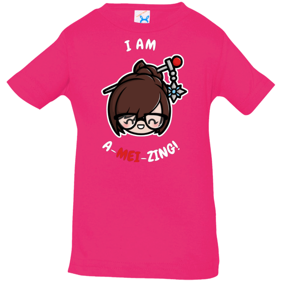 T-Shirts Hot Pink / 6 Months I Am A Mei Zing Infant Premium T-Shirt