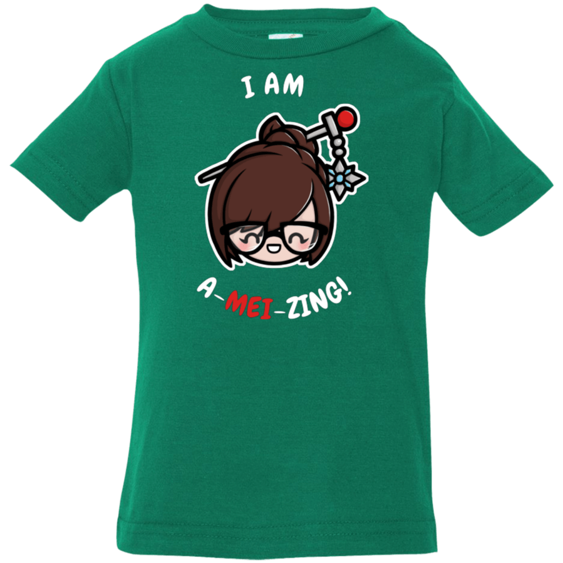 T-Shirts Kelly / 6 Months I Am A Mei Zing Infant Premium T-Shirt