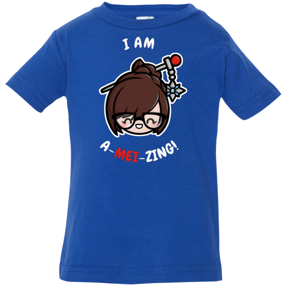 T-Shirts Royal / 6 Months I Am A Mei Zing Infant Premium T-Shirt