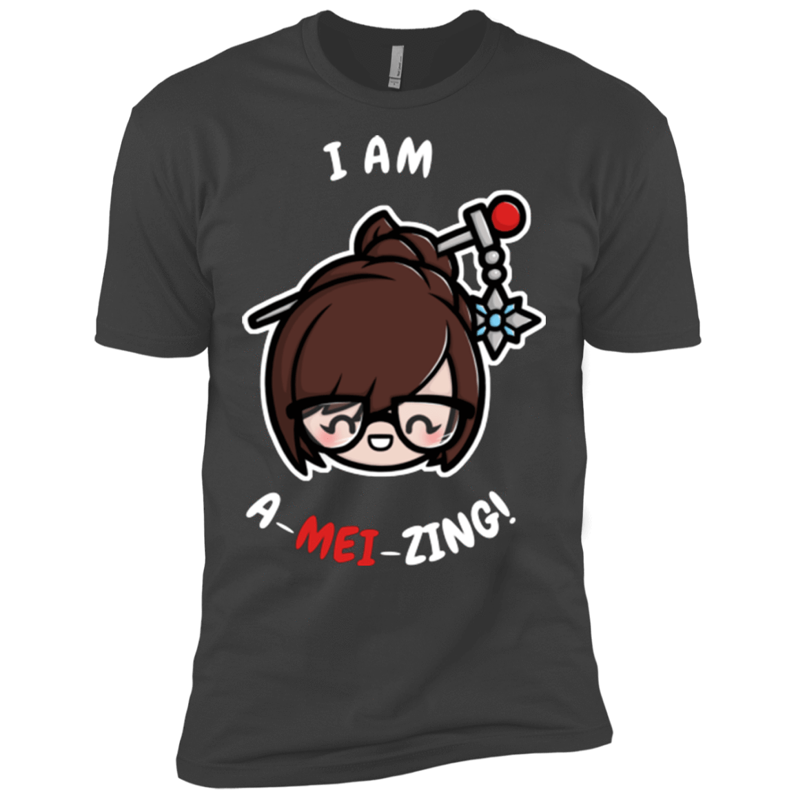 T-Shirts Heavy Metal / X-Small I Am A Mei Zing Men's Premium T-Shirt