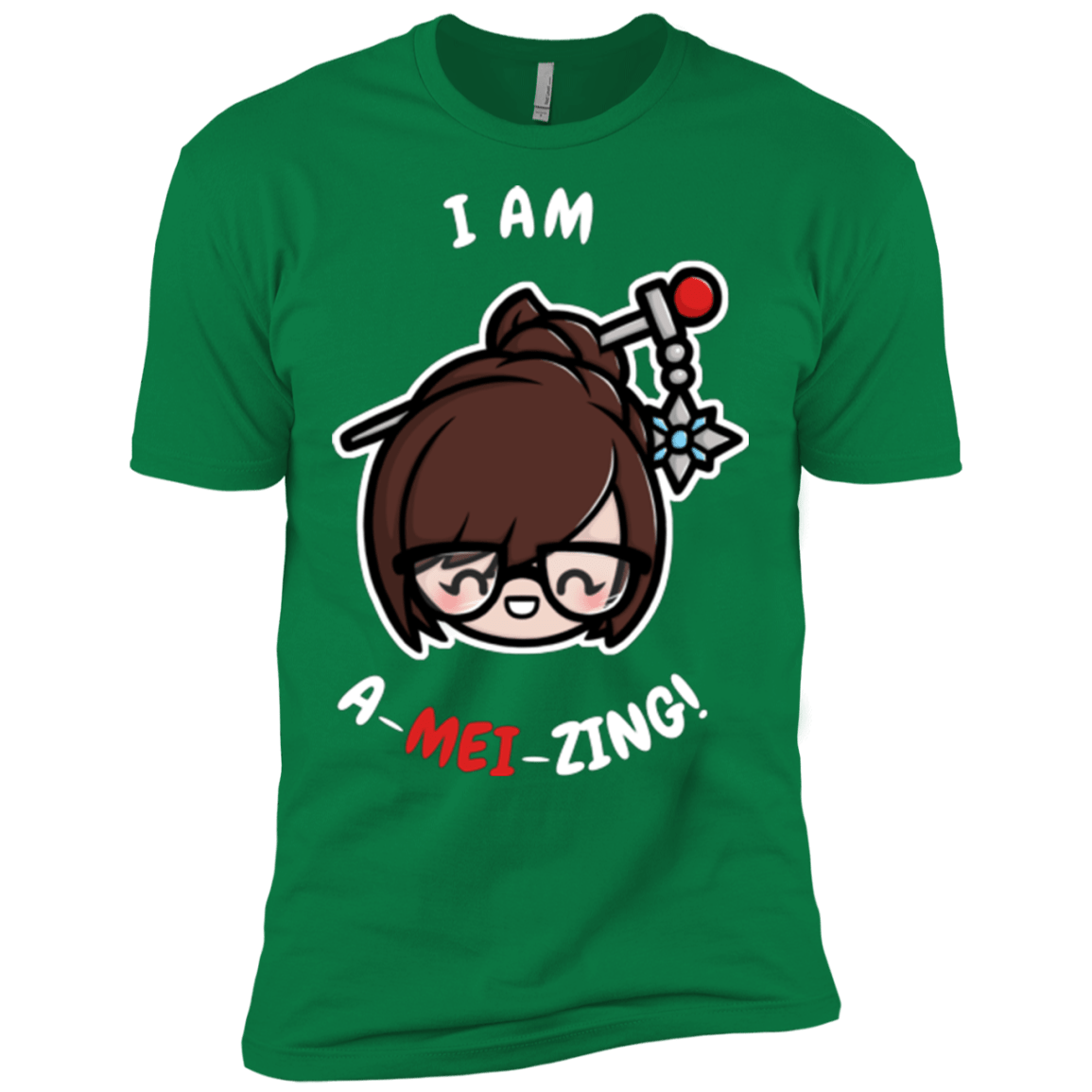 T-Shirts Kelly Green / X-Small I Am A Mei Zing Men's Premium T-Shirt