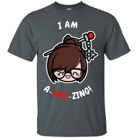 T-Shirts Dark Heather / Small I Am A Mei Zing T-Shirt