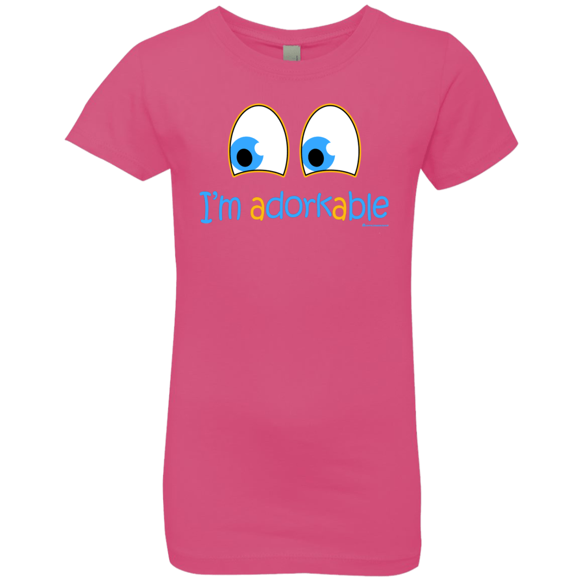 T-Shirts Hot Pink / YXS I Am Adorkable Girls Premium T-Shirt