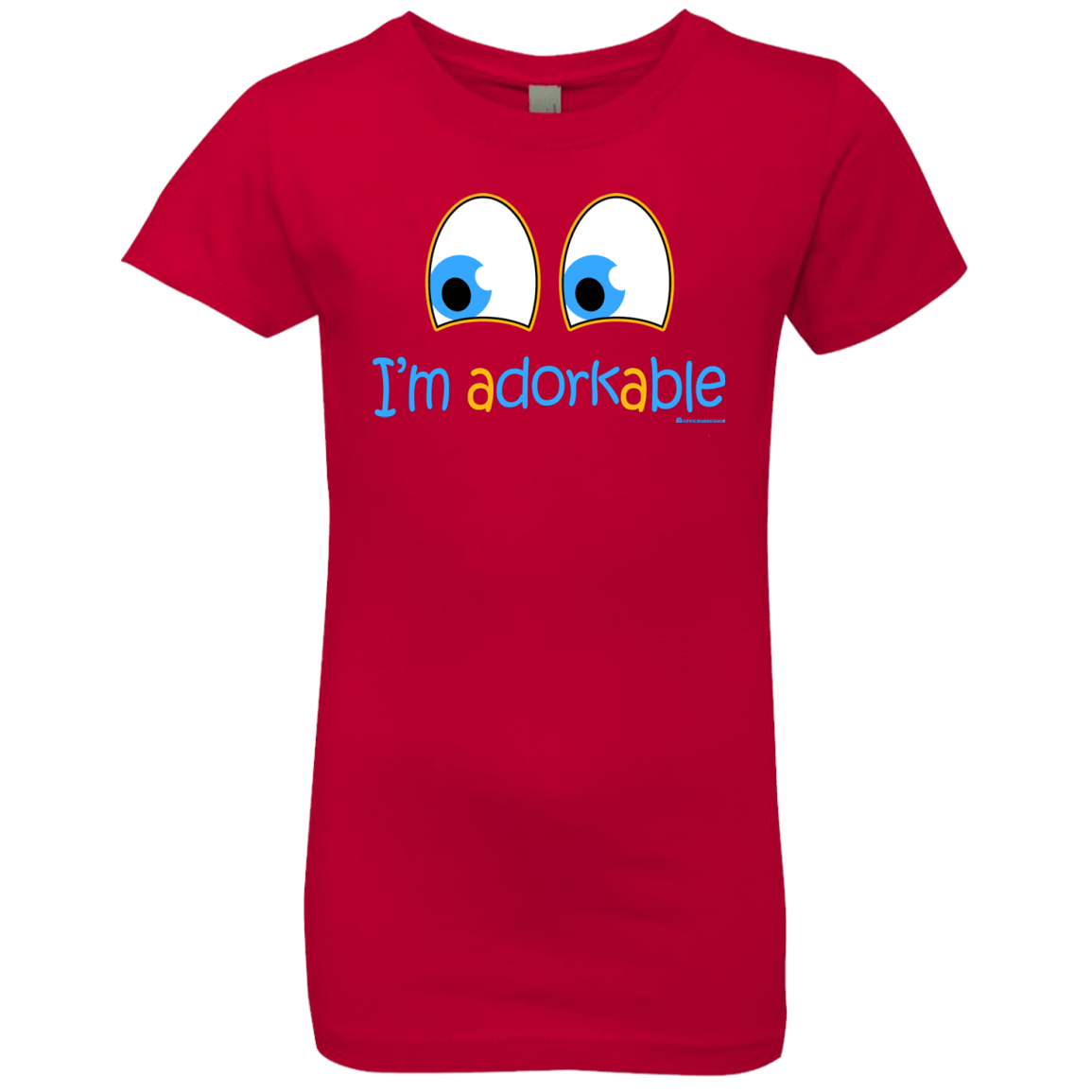 T-Shirts Red / YXS I Am Adorkable Girls Premium T-Shirt