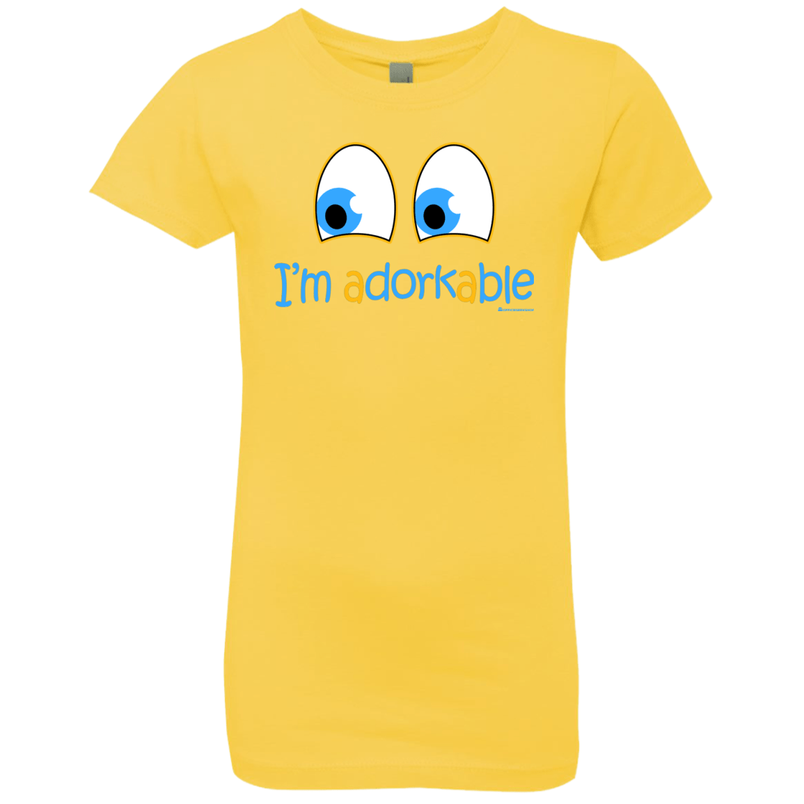 T-Shirts Vibrant Yellow / YXS I Am Adorkable Girls Premium T-Shirt