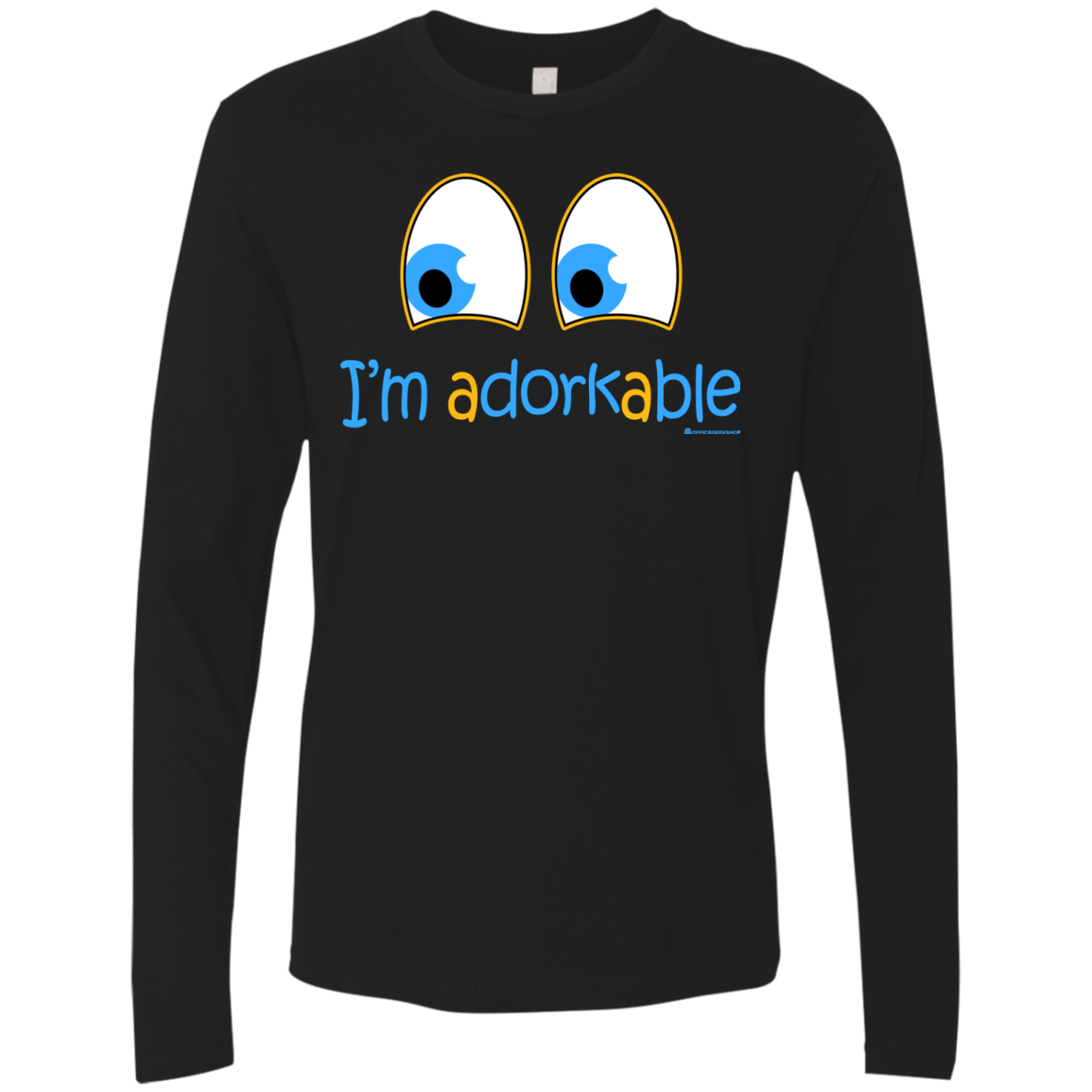T-Shirts Black / Small I Am Adorkable Men's Premium Long Sleeve