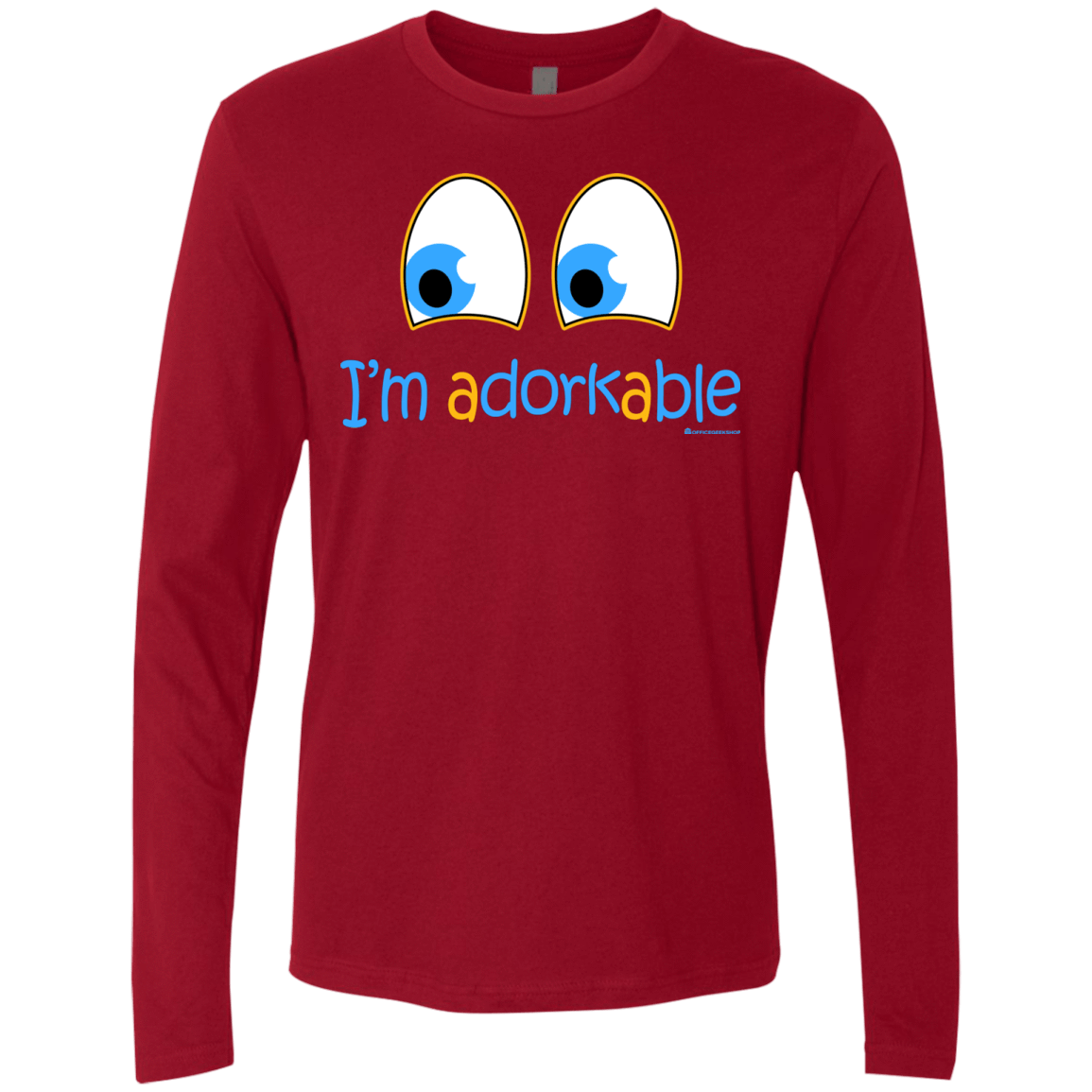 T-Shirts Cardinal / Small I Am Adorkable Men's Premium Long Sleeve