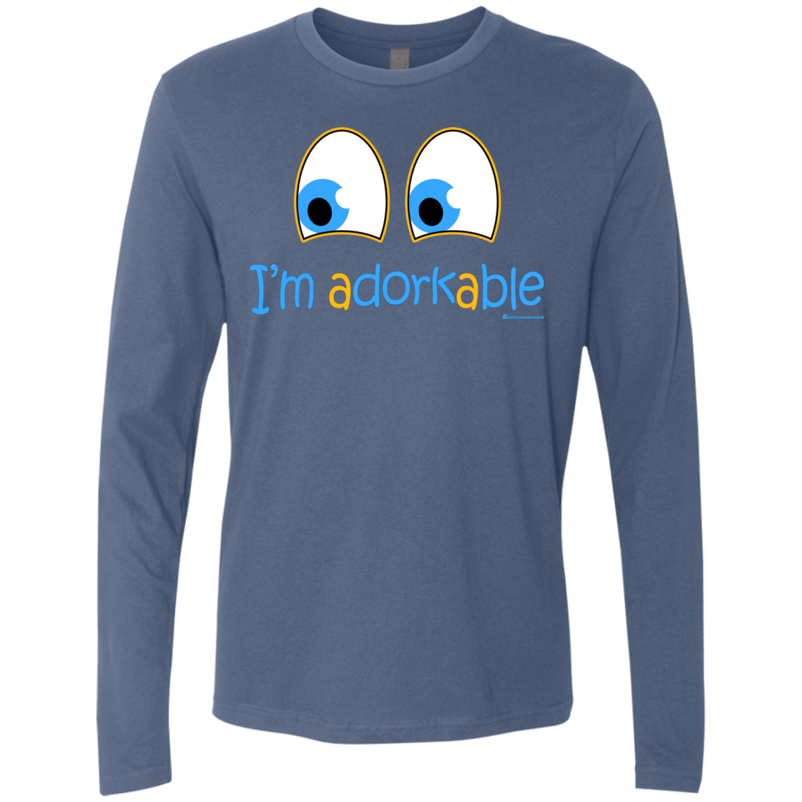 T-Shirts Indigo / Small I Am Adorkable Men's Premium Long Sleeve