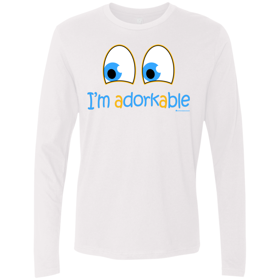 T-Shirts White / Small I Am Adorkable Men's Premium Long Sleeve