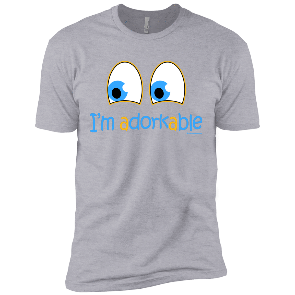 T-Shirts Heather Grey / X-Small I Am Adorkable Men's Premium T-Shirt