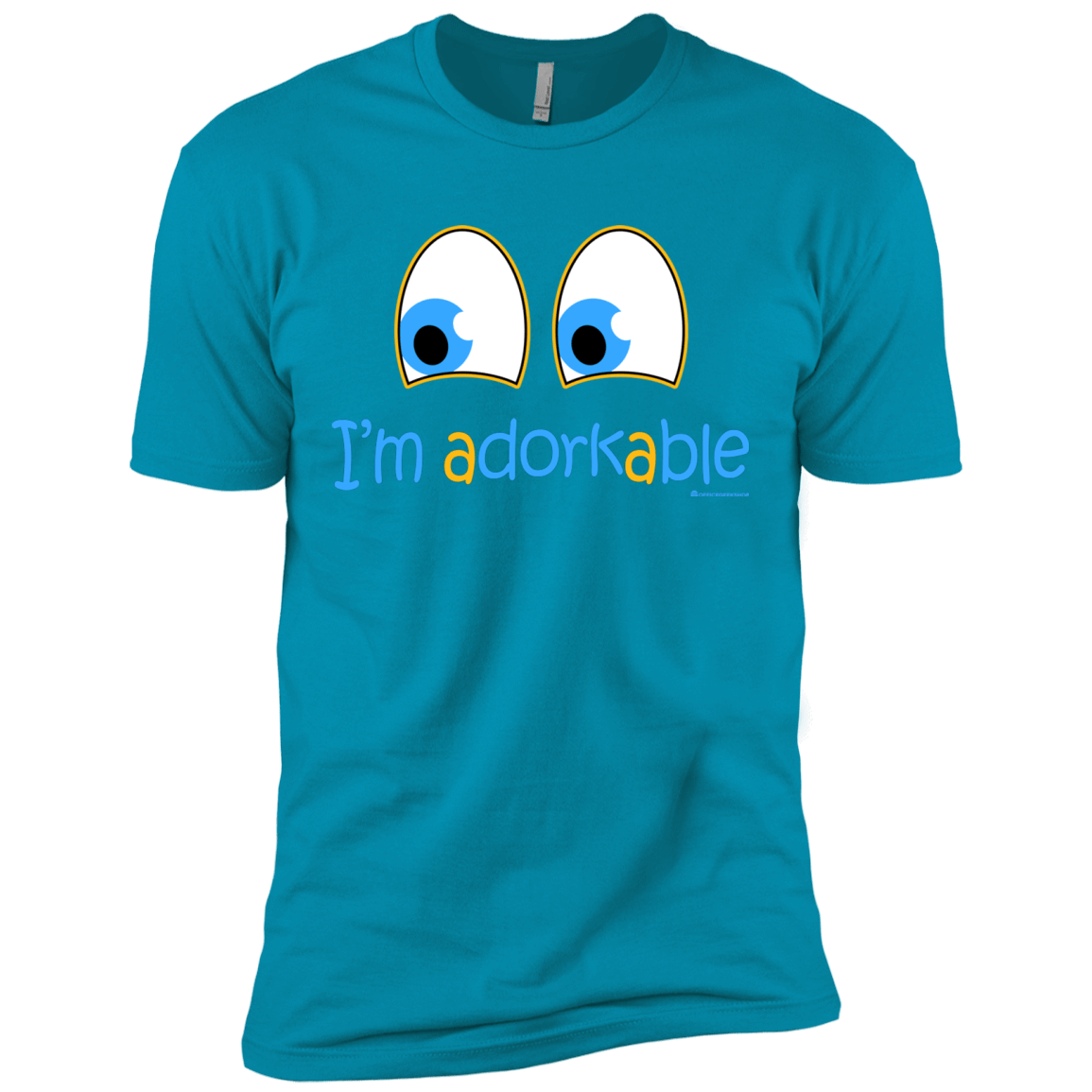 T-Shirts Turquoise / X-Small I Am Adorkable Men's Premium T-Shirt
