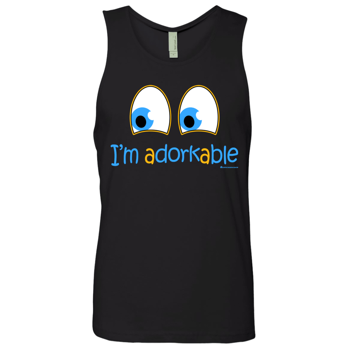 T-Shirts Black / Small I Am Adorkable Men's Premium Tank Top