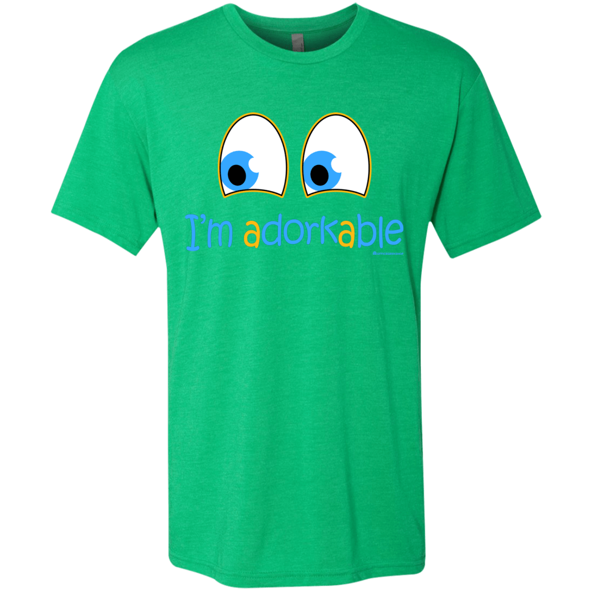 T-Shirts Envy / Small I Am Adorkable Men's Triblend T-Shirt